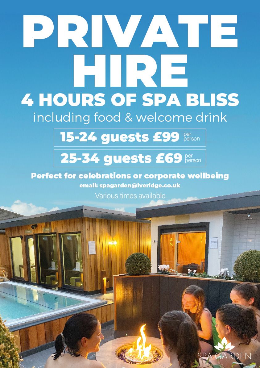 Iveridge Health Club Spa Garden Private Hire